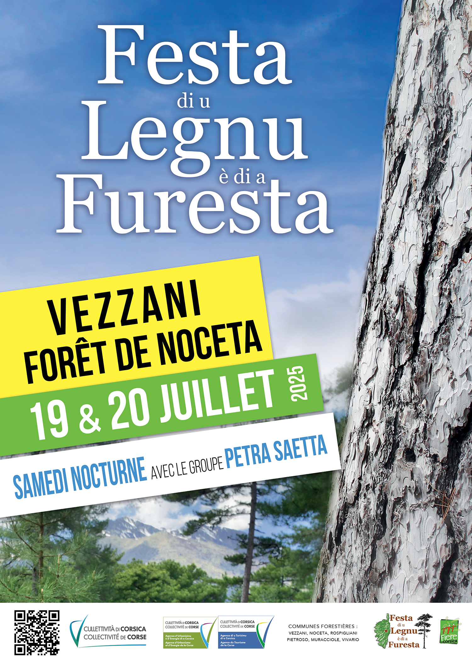 A Festa di u Legnu è di a Furesta 2025 : rendez-vous les 19 & 20 juillet